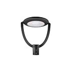 Turolight EDA-PT-DB-T5-150L-MW-MK-120-347V-BK-D-SCR Noir Lanterne de poteau Wattage et CCT Sélectionnable