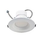 Encastré commercial LED 4" avec température CCT au choix Turolight RGD-CDF-4-12W-MK9-120-347V-WH-D 12W blanc
