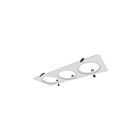 Turolight RGD-ECL-4-Frame-3light-WH Blanc Cadre 3 lumières