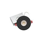 Turolight RGD-JH2-9W-5CCT-120V-BK-D 9W Noir LED Encastré extérieur CCT Sélectionnable