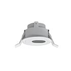 Garniture regressée réglable avec fente 3" Turolight RGD-SMT-594-WH blanc