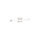 Turolight RGD-VN-WS-2F-24W-MK5-D-SQ-BN 24W Nickel brossé LED Applique murale