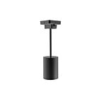 Turolight LED SSL-ESC-P-20W-MK-120-347V-45D-BK Noir Cylindre Mini Pendentif Wattage et CCT Sélectionnable