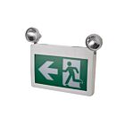 Combo éclairage d'urgence LED personnage qui court Turolight TL-RMES333 2W blanc