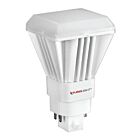 Lampe LED PL 4 broches de remplacement direct à la verticale Turolight VIV-PL-DF-9W-40-V 9W