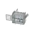 Vista Electrical 20191 Boîte à montants en acier à 2 groupes, non groupable, de 2 1/2 po de profondeur