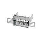 Vista Electrical 20192 Boîte à montants en acier à 3 groupes, non groupable, de 2 1/2 po de profondeur