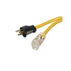 Vista Electrical 40511 15A 125V Prise unique à éclairage Sjtw 12/3 robuste pour l'extérieur