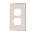 Vista Electrical 45315 Plaque murale de sortie duplex de taille moyenne