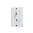 Vista Electrical B47180 Prise et plaque téléphone/vidéo 75 Ohm