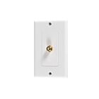 Vista Electrical B48219 Prise de câble décorative et plaque 75 Ohm