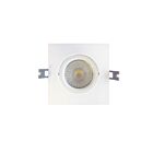 Encastré ajustable à garniture carré 4", 3 voies, CCT au choix Votatec VO-GSP4W10-120-D-3WY-BK 10W noir