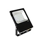 Projecteur LED mince CCT/Watt au choix Votatec FDL-50W-D-S noir