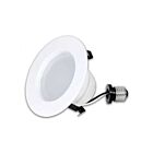 Encastré rond ajustable multidirectionnel 4", 3 voies, CCT au choix Votatec HLLEDR4-9W-Dm-4way 9W blanc