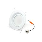 Encastré rond ajustable multidirectionnel 4" Votatec HLLEDR56-14W-Dm-short-5k 14W blanc