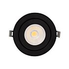 Votatec VO-RMD4W9-120-D-5WAY-BK 9W Noir 4" Lumière encastrée LED