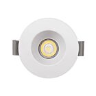 Encastré LED 2" température CCT au choix Votatec VO-RP1W7-120-D-5WAY-WH 7W