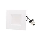 Encastré retrofit LED carré 4" Votatec VO-SR4W9-120-D-4way 9.3W blanc