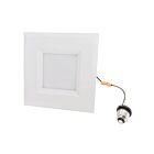 Encastré retrofit LED carré 6" Votatec VO-SR6W12-120-D-4way 9W blanc