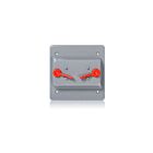 Leviton WP2S-GY Interrupteur à deux gangs en plastique