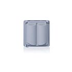 Leviton WP2V-GY Verticale à deux gangs en plastique