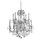 Lustre en cristal Young Lighting 1123C6 nickel brillant 6-lumières
