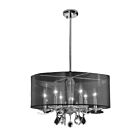 Lustre en cristal Young Lighting 1132C6-BK-R noir 6-lumières