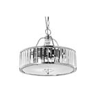 Lustre en cristal Young Lighting 1133C3 chrome 3-lumières 60W