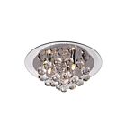 Plafonnier en cristal Young Lighting 1155FM6 chrome 6-lumières 40W