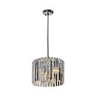 Suspendu en cristal Young Lighting 1164C4 chrome 4-lumières