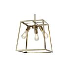 Suspendu Young Lighting 1170C3-L-WS argent d'hiver 3-lumières