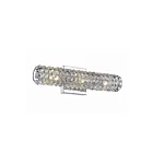 Applique murale en cristal tube Young Lighting 1214WL3 chrome 3-lumières