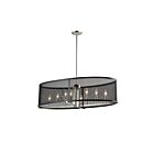 Suspendu à tige ovale Young Lighting 1246C8 8-lumières