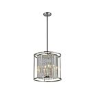 Suspendu en cristal Young Lighting 1256C3 chrome 3-lumières