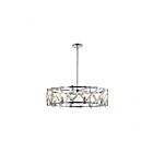 Suspendu à tige Young Lighting 1269C8 chrome 8-lumières