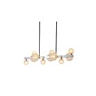 Suspendu à tige Young Lighting 1283C11 chrome 11-lumières