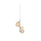 Suspendu à cordon Young Lighting 1283C4 chrome 4-lumières