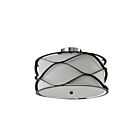 Plafonnier Young Lighting 1333FM3-BK noir 3-lumières
