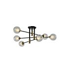 Chandelier à tige à bras multiple Young Lighting 1345C6 6-lumières