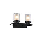 Luminaire de vanité Young Lighting 1353WL2 noir 2-lumières