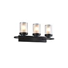 Luminaire de vanité Young Lighting 1353WL3 noir 3-lumières