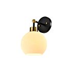 Lampe murale Young Lighting 1372WL-FR noir et or