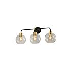 Lampe murale Young Lighting 1372WL3-CL noir et or