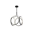 Lustre LED Young Lighting 2084C-L 56W sable noir