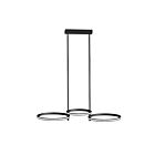 Lustre LED Young Lighting 2089C3 34W sable noir