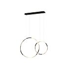 Lustre LED Young Lighting 2094C2 58W sable noir