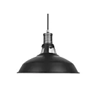 Petit suspendu à cordon Young Lighting 3076P-BK-S noir 1-lumière