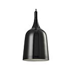 Suspendu à cordon Young Lighting 3095P noir brillant 1-lumière