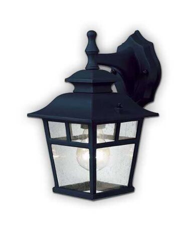 canarm fieldhouse series outdoor wall mount black finish iol183tbk-c