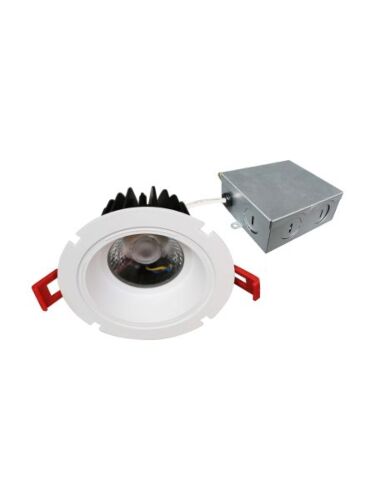 Encastré LED mince regressé température CCT au choix 4" Ortech SLIM-RG4-5CCT 15W Blanc